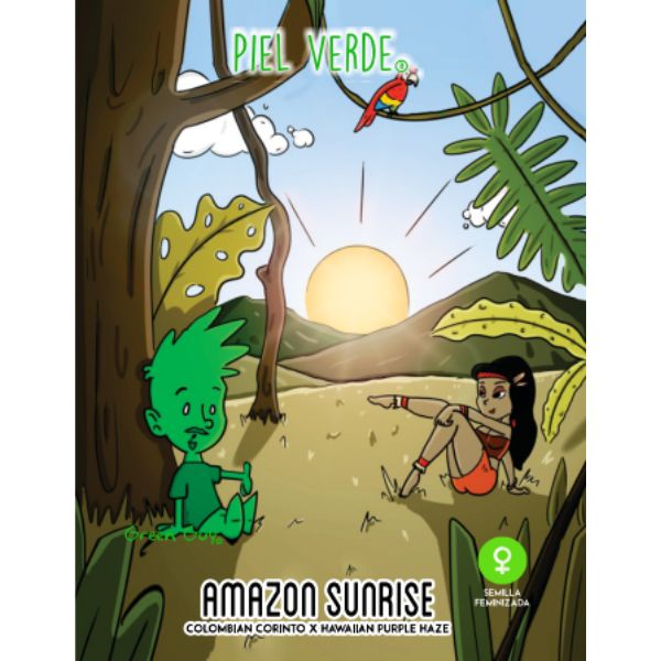 Amazone Sunrise – Piel Verde