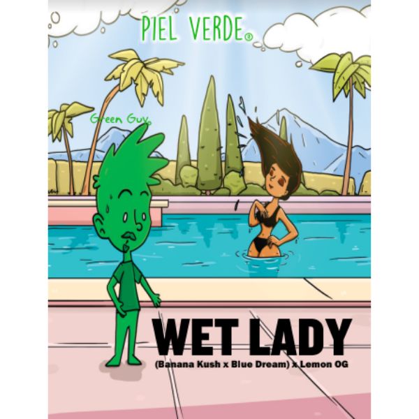 Wet Lady - Piel Verde