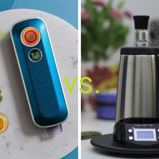 Vaporizador de marihuana portatil vs Vaporizador cannabis de mesa
